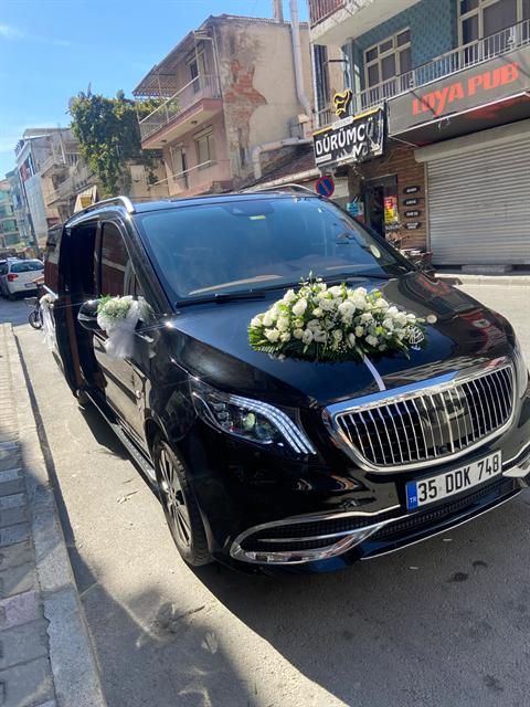 Gelin arabası olarak VIP Mercedes